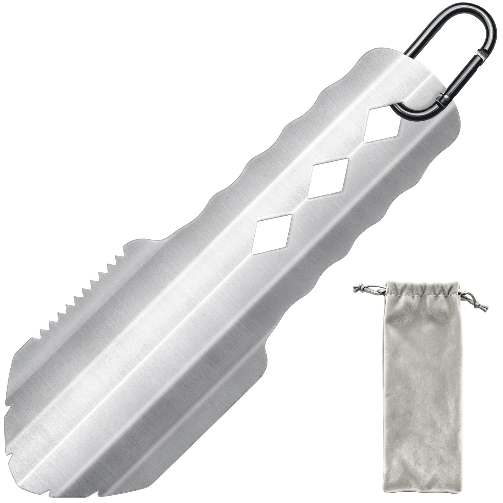 Photo 1 of PLACHIDAY 3-in-1 Ultralight Backpacking Trowel