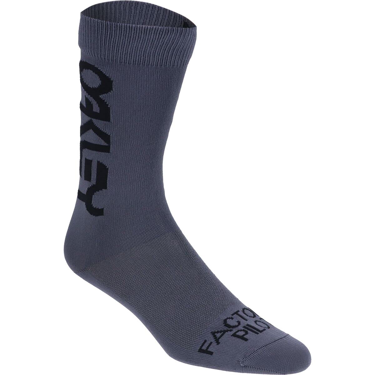 Oakley Men's Factory Pilot Mtb Socks, Forged iron, M