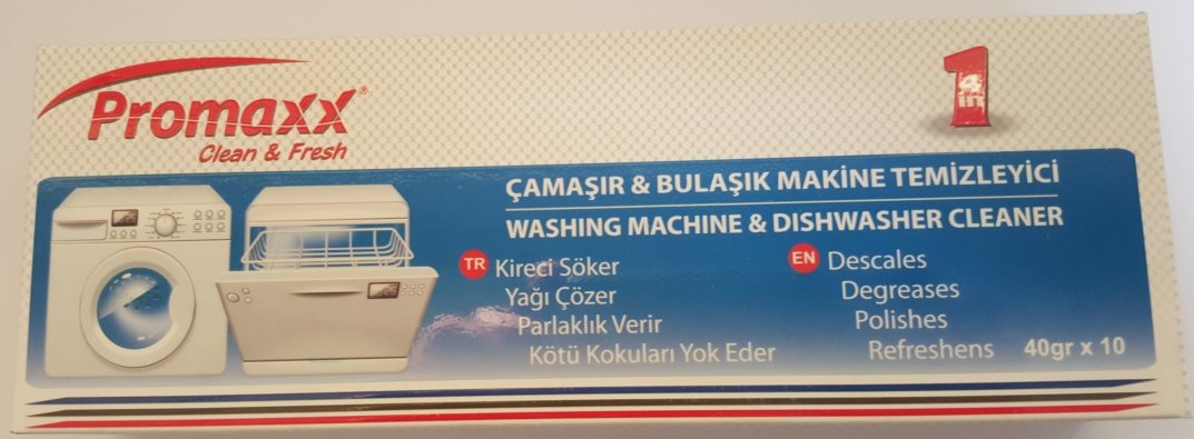 Nettoyer des machines Vadas au lave-vaisselle pastilles 4 en 1 antitartre