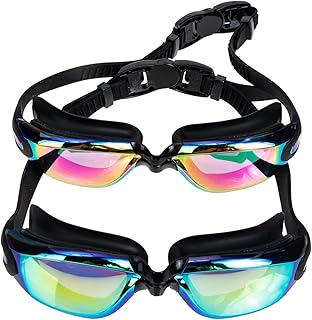 BESPORTBLE Wear- Resistant Swim Goggles Goggles Swimming Adult 2Pcs Professional Swimming professional swimming goggles wear- resistant swim goggles Goggles Wear- resistant Goggles