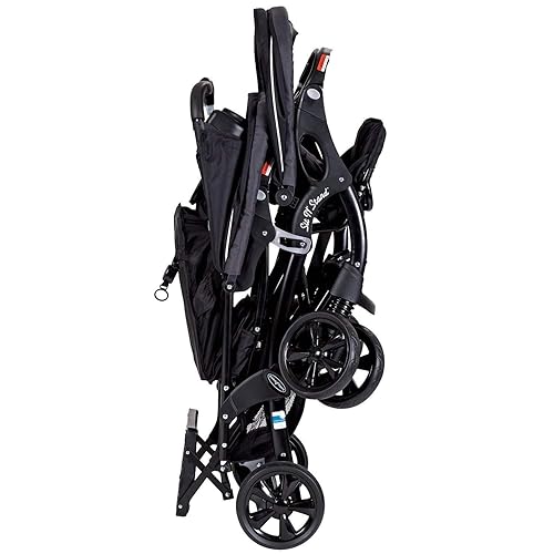 Vista 5 de Baby Trend Sit N' Stand - Cochecito doble, ónix Onyx