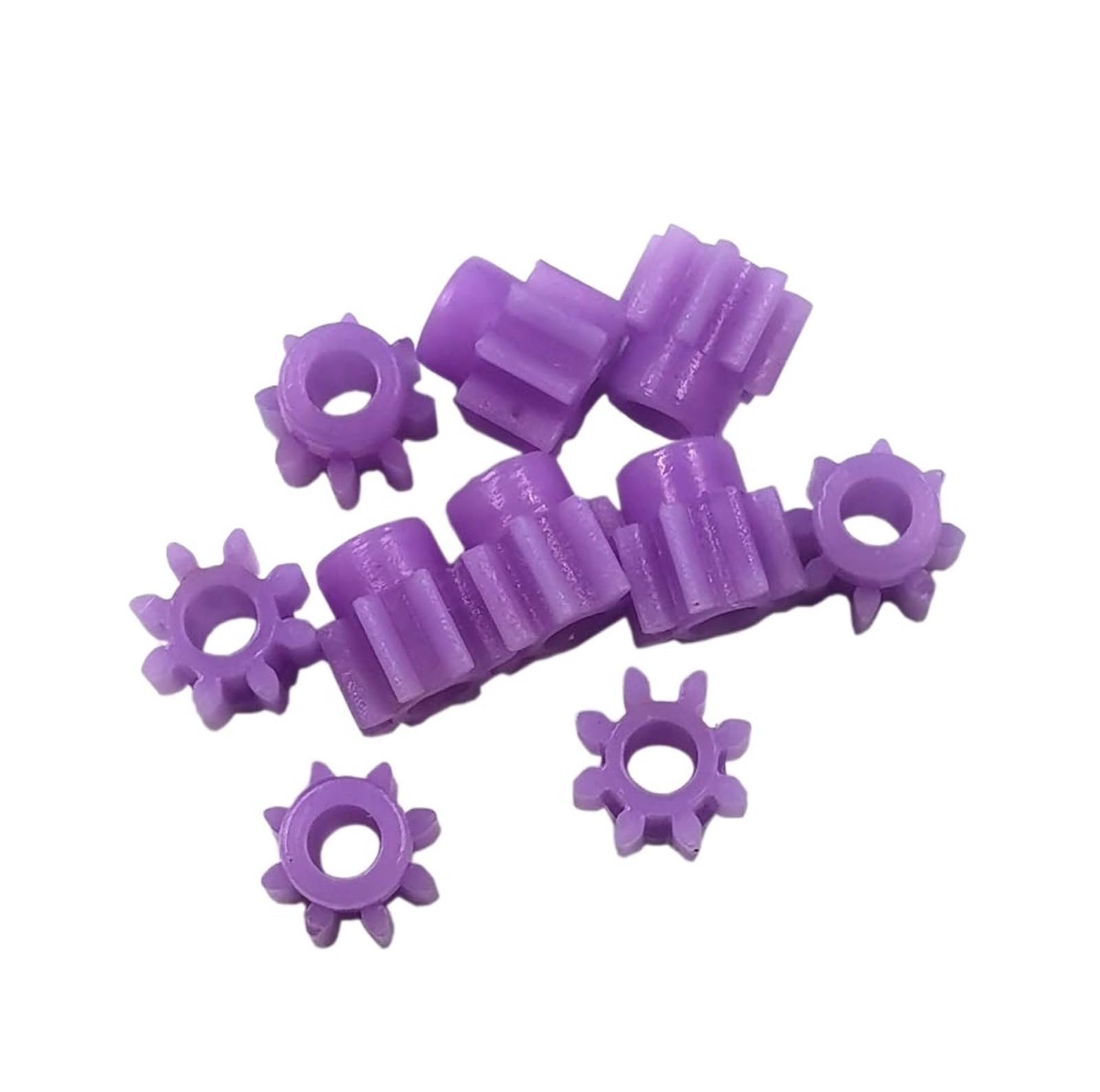 Bevel Gear Pinion Hardware Mechanical 10pcs 82A 0.5M Pinion 8 Teeth OD=5mm Plastic Gear Motor Parts P8T2A