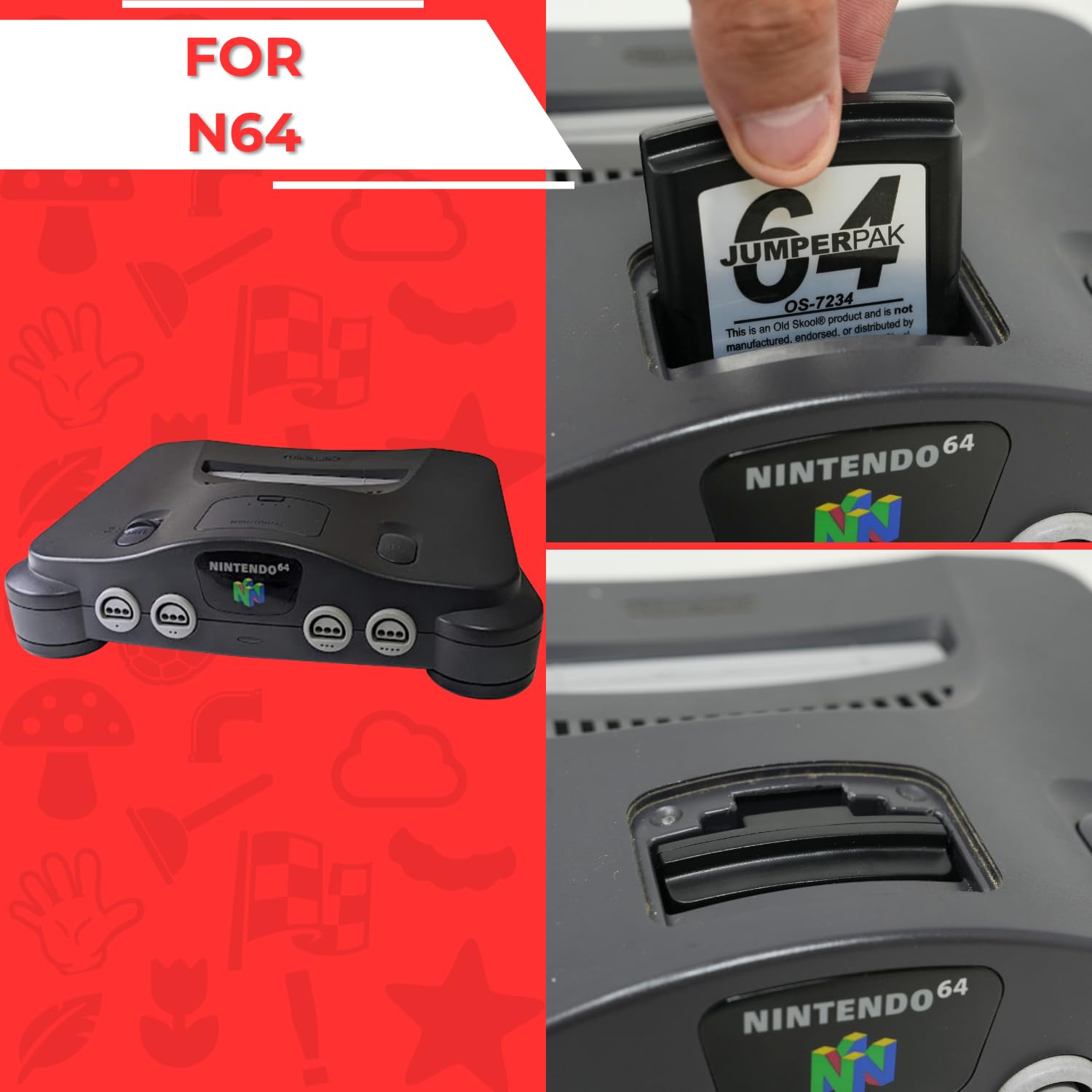 任天堂/ニンテンドー/Nintendo64 JUMPER PAC ターミネータパック NUS 