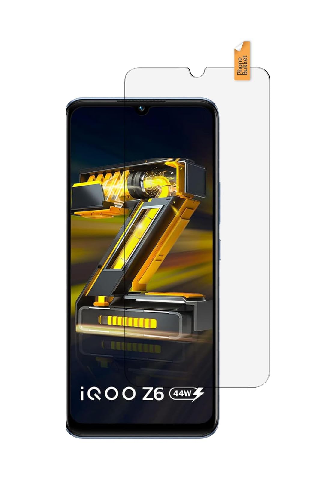 SISODIYA ENTERPRISES Tempered Glass Screen Protector | Edge To Edge Coverage Screen Guard | Thin & Ultra-Clear Tempered Glass | Screen Protector Compatible for iqoo z6-image-10