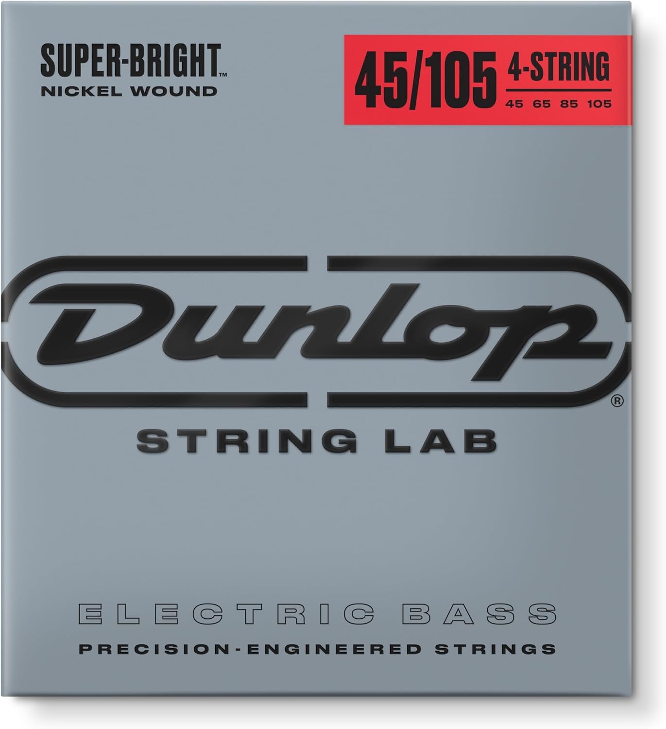 Amazon.com: Dunlop DBSBN45105 Super Bright Bass Strings, Nickel