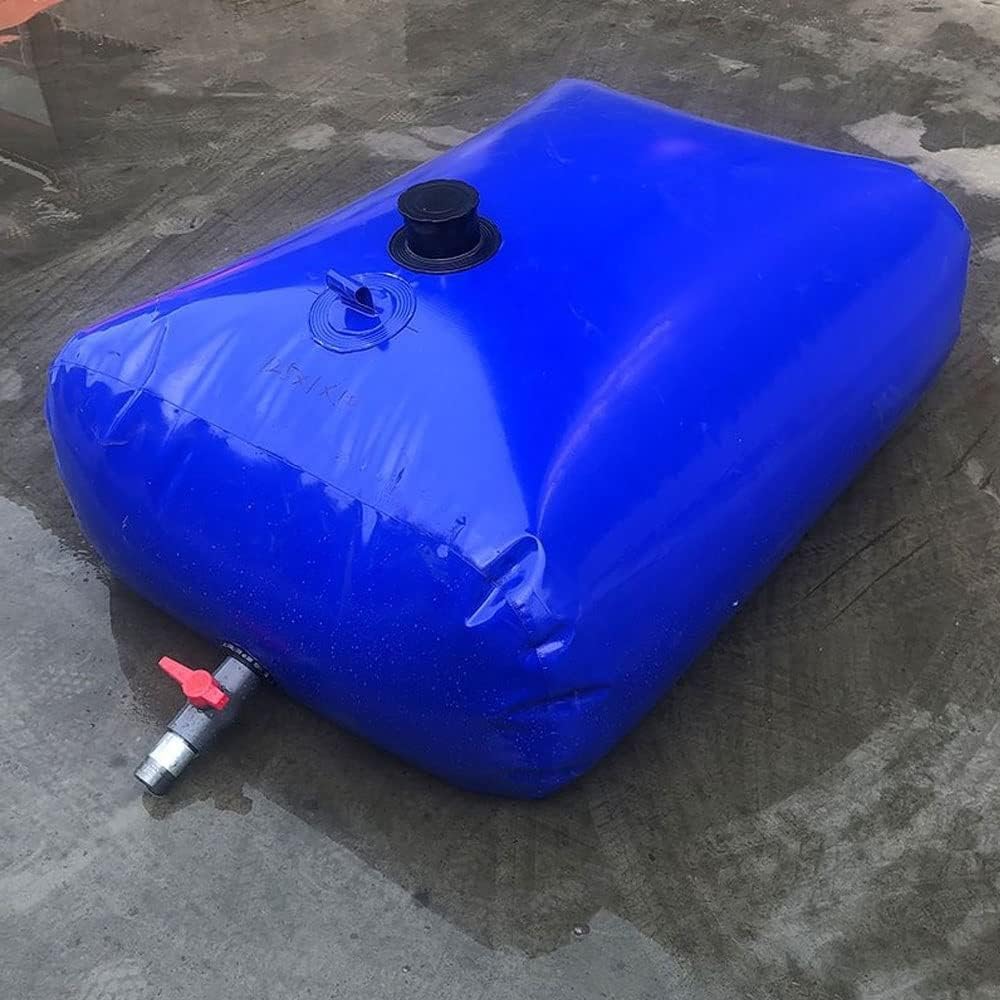 Tanque de Agua, Deposito Agua Flexible 500-3000L, Gran Capacidad Deposito de Agua, Almacenamiento de Agua Flexible, para Regar Plantas, Espesar Sistema De Bolsa De Recole-600L