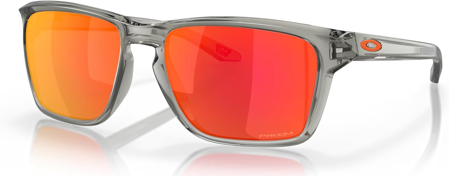 Oakley Sylas Sunglasses Grey Ink with Prizm Ruby Lens 57mm OO9448