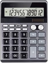 Standard Function Calculator Solar and Battery LCD Display, Small Pocket for Students