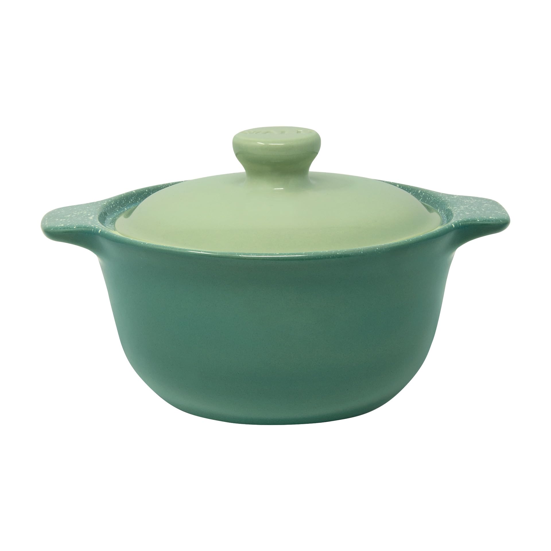WALD - Olla de cerámica (tamaño pequeño), color verde