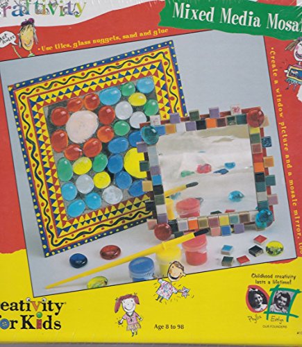 Mixed Media Mosaics coffret cadeau anniversaire artistique enfant mixte