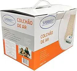Colchão de Ar Pneumático Anti Escaras com Compressor Supermedy (220v)