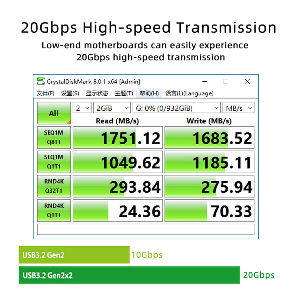 20 Gb/s USB 3.2 Gen2 typ E IDC panel przedni gniazdo do PCI-E 4X Express adapter karty ASM3242 Chipset do płyty głównej komputera stacjonarnego