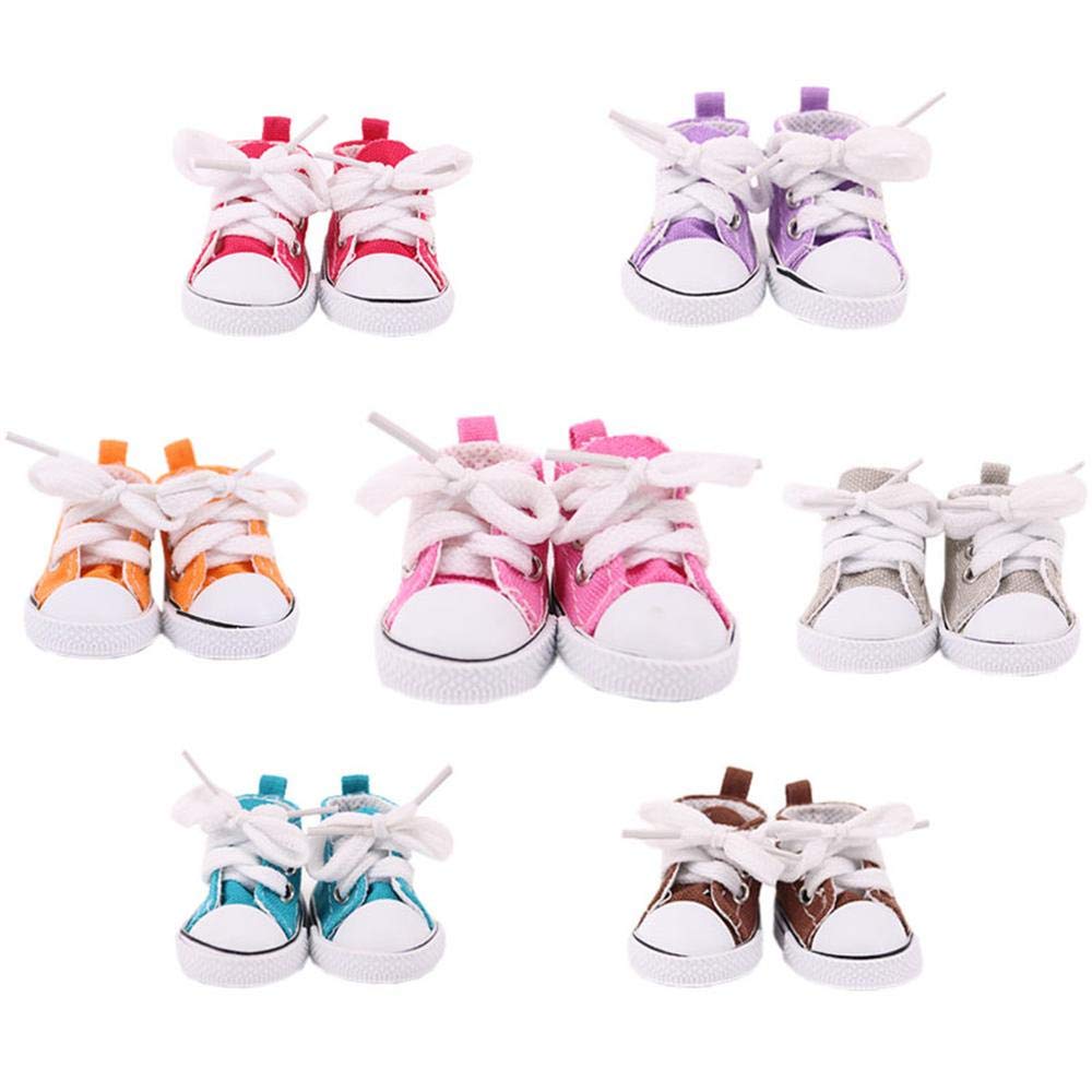 Miniland Dolls 31192 poppenschoenen, 38 cm, effen, beige