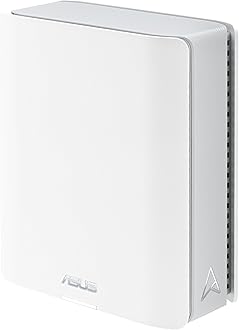 ZenWiFi BT6 Tri-Band WiFi 7 Mesh, 9.4 Gbps, 3000 sq.ft. (1pk), 2.5G WAN Port, Security and Parental Controls Included, Smart Home Master SSIDs, 4G & 5G Mobile Tethering, TAA Compliant