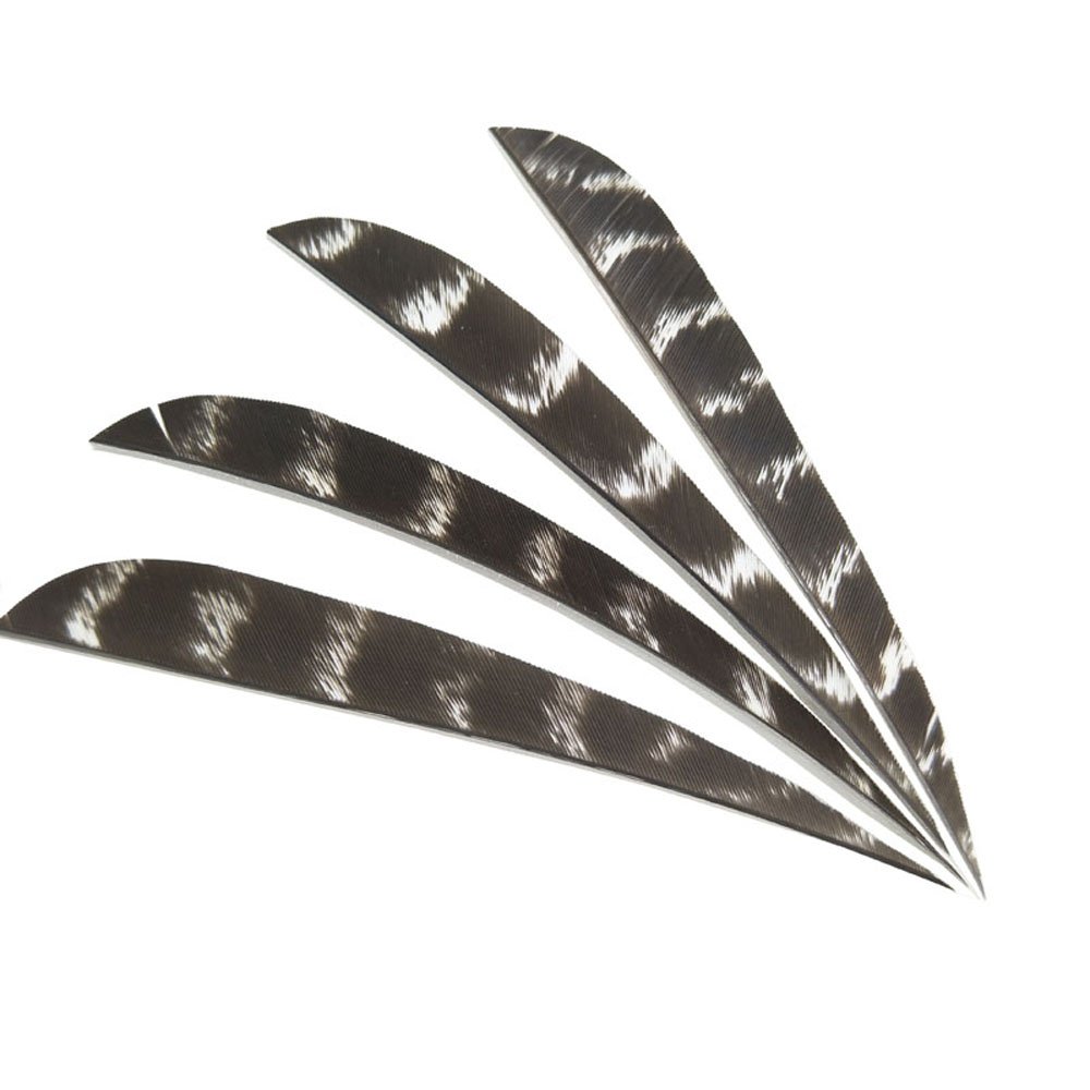 Lot De 50 Plumes Naturelles Pour Flèches De Tir à L'Arc - 4-5