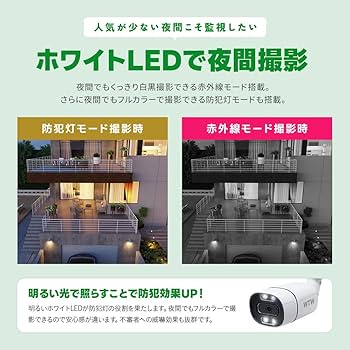 WTW 防犯カメラセット 3台 DVR付き WTW 防犯カメラセット 3台 DVR付き 楽天市場】【標準2TB搭載