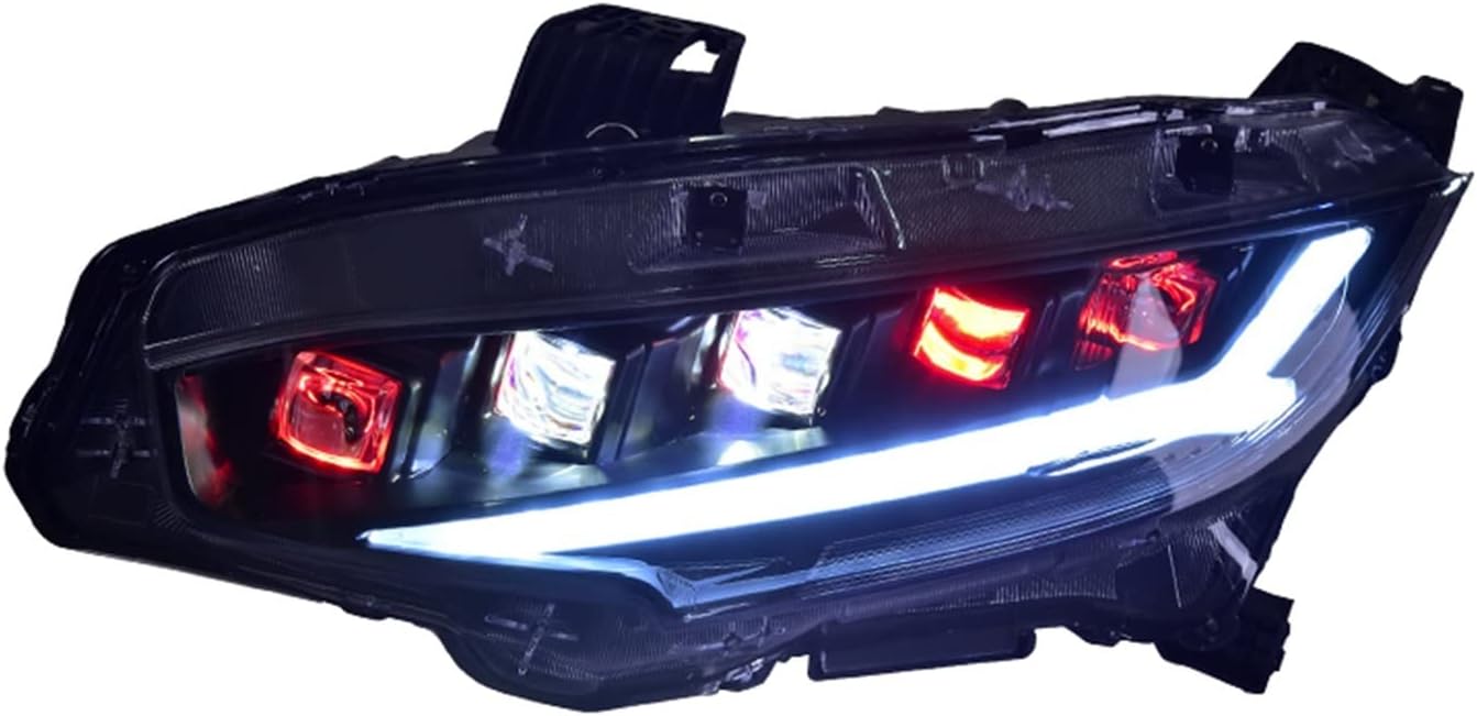 ヘッドライトアセンブリ、シビック 2016-2020 フルライトソース DRL