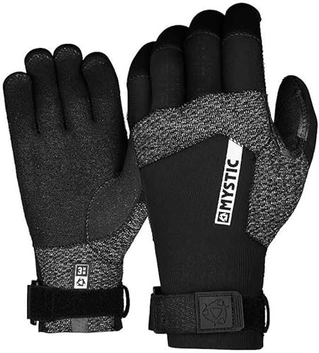 Marshall - Guante de kiteboarding (0.118 in, 5 dedos), precurvado