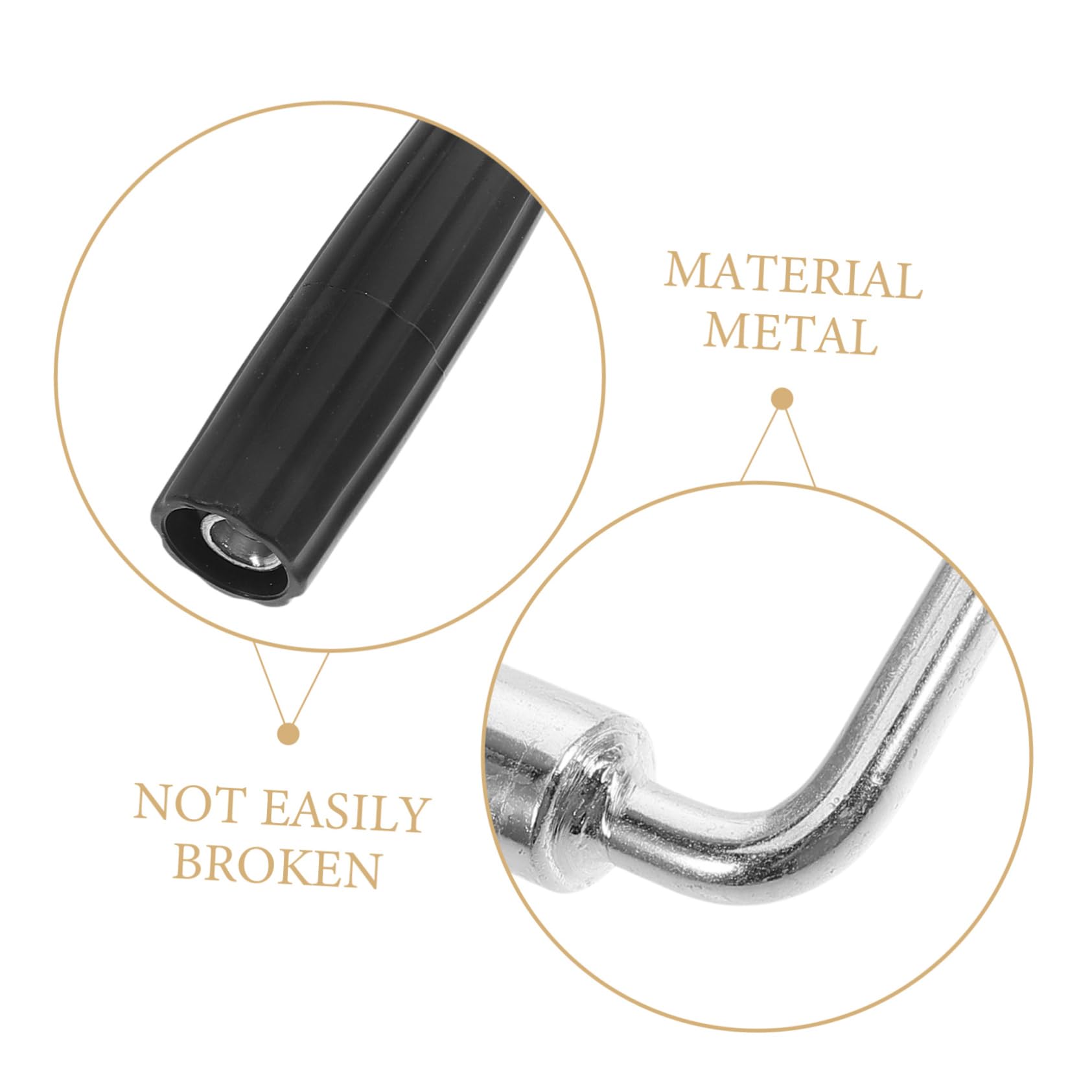 Abaodam Manivelle Élévation Pour Camping Adaptateur Pour Perceuse Manivelle De Cric Pour Remorque Pour Vr Accessoire Pour Auvent