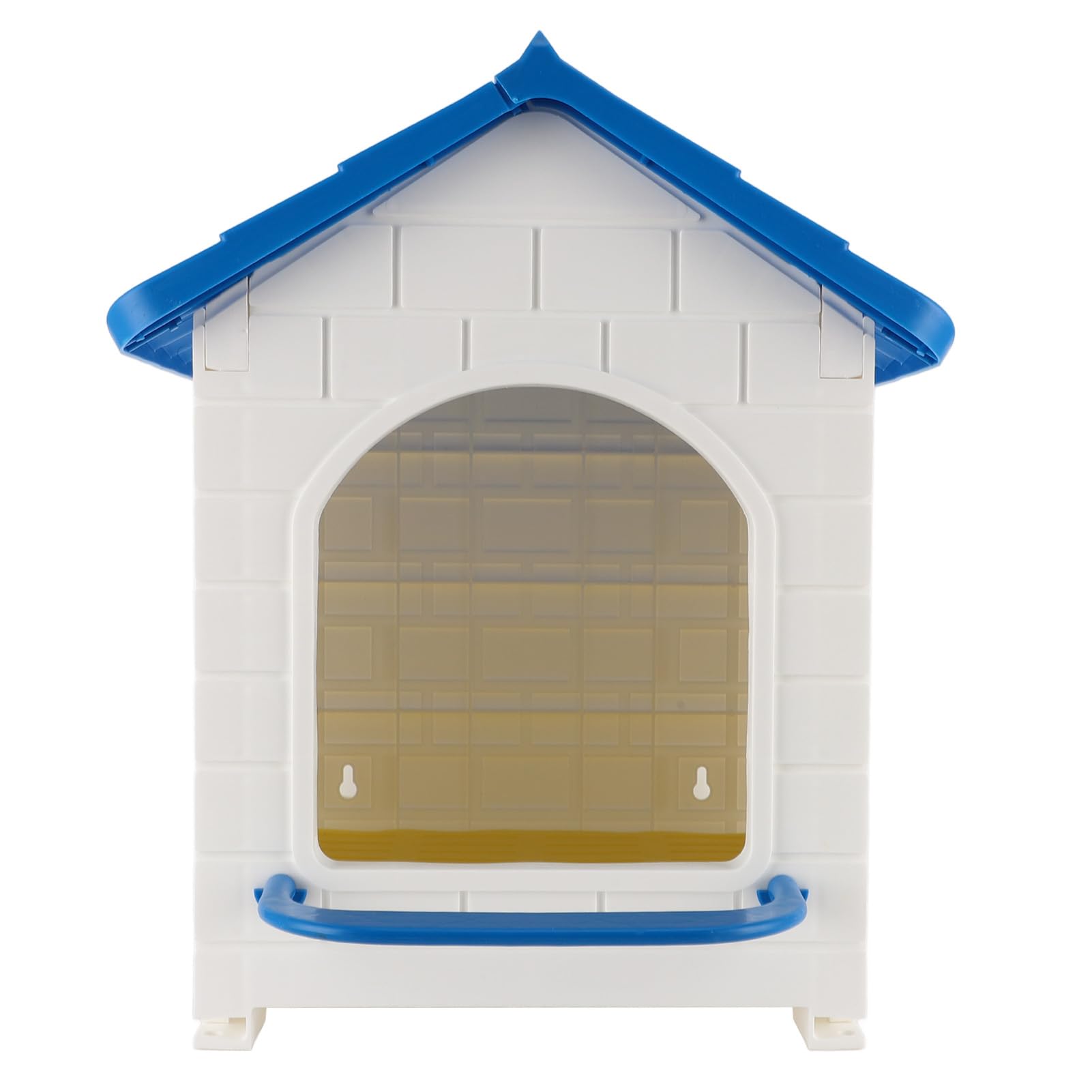 Cajas Nido para Gallinas, 17,32 X 14,37 X 15,75 Pulgadas, Cajas de Plástico de un Compartimento con Percha para Gallinero, Fácil Montaje para Gallinas, Patos, Aves de Corral