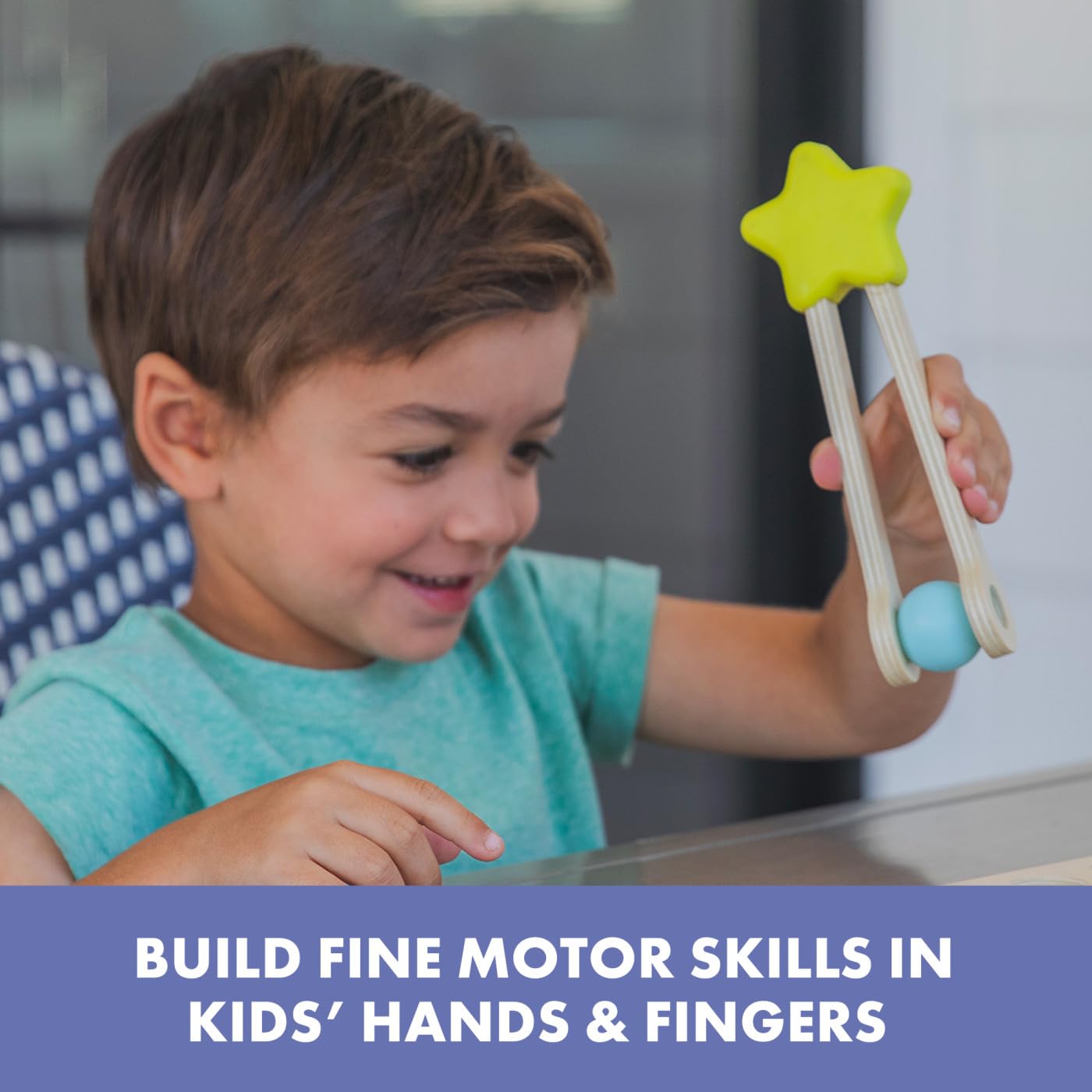 Learning Resources Easy Tweezies Small Group Set, Fine Motor Toys for Kids Sensory Bin Tools - Image 3