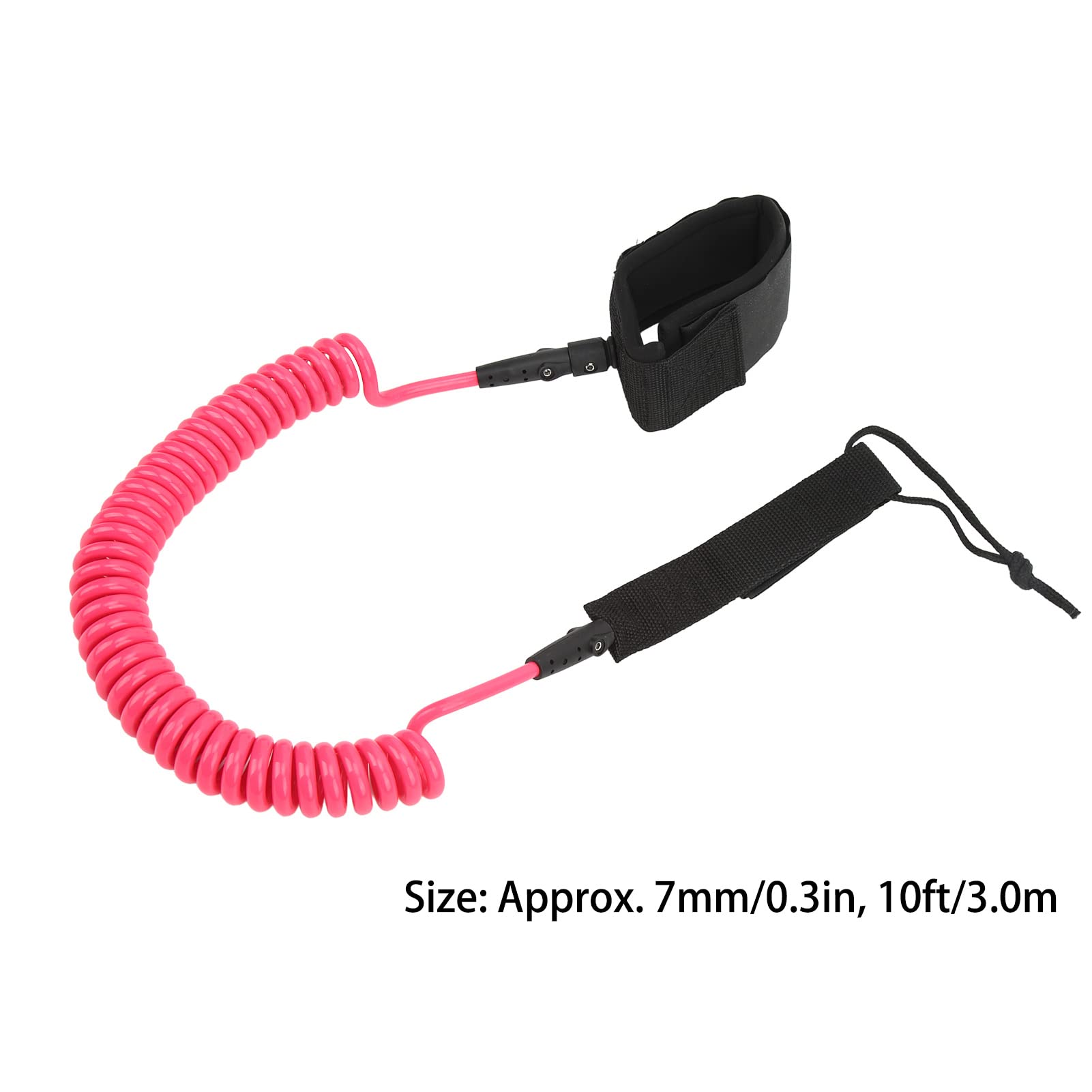 Coiled Spring Leash 10ft Surfboard Leash - Coiled Spring Leg Rope For ...