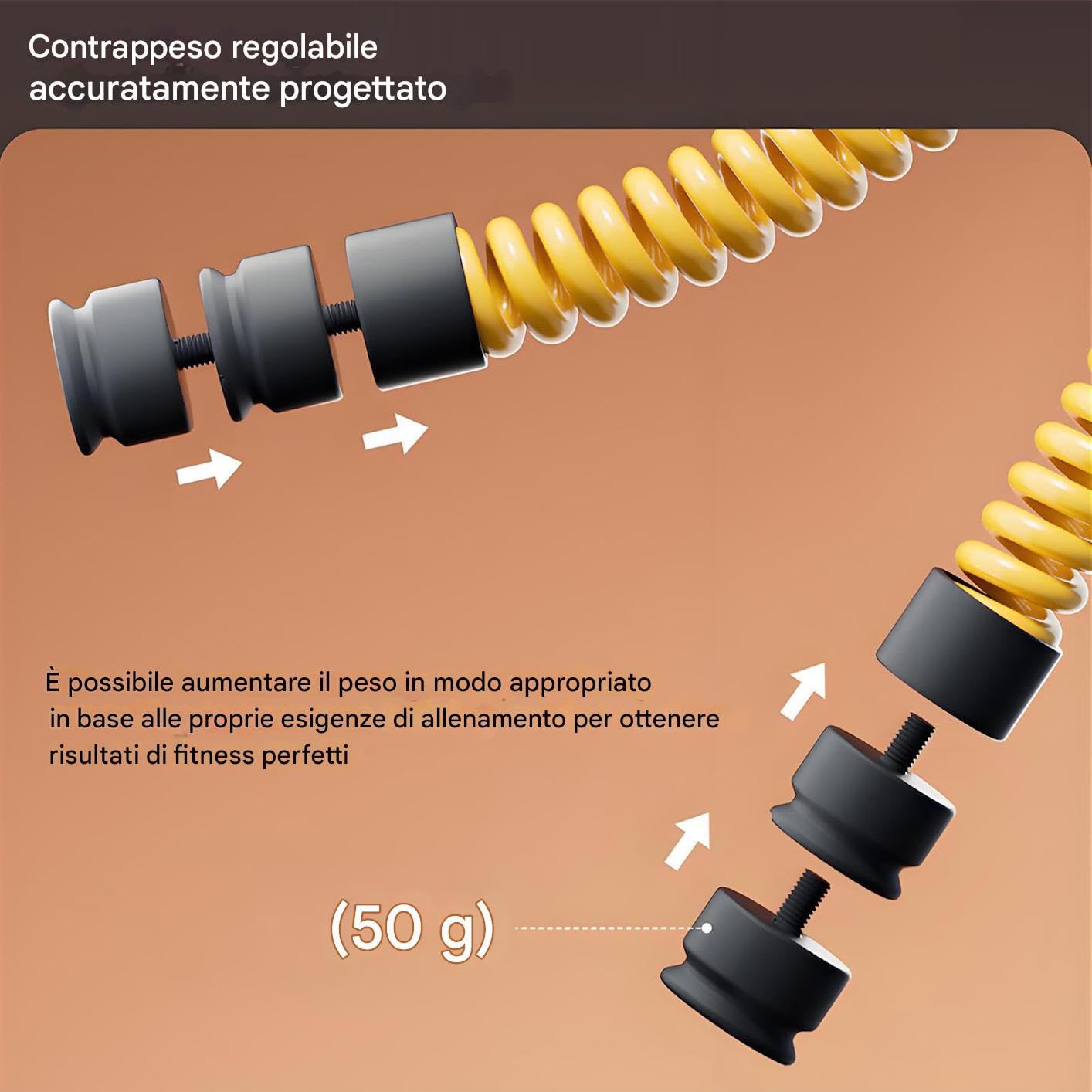 Corde da Palestra ad Esercizi Attrezzatura per Allenamento con | Corde per Allenamento Braccia in 2 Pezzi Adatto a , Giocatori, Pugili, Appassionati, Uomini, Donne, Giovani,