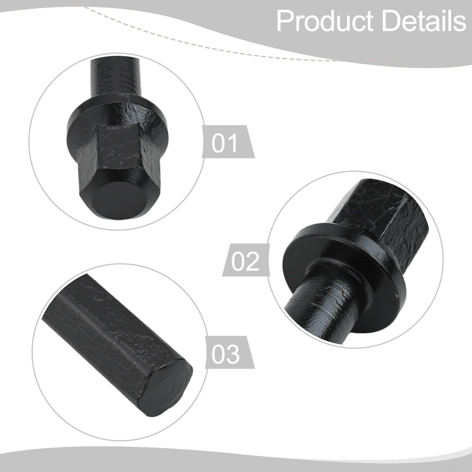 Strumento di rilascio ruota di riserva per Mercedes Vito W639 W447 V Classe 2005-2022 Ricambio A6395830245 Metallo Nero