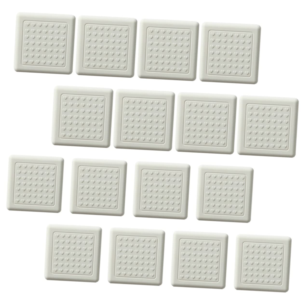 16 Fundas Antideslizantes para Pies de Silla y Protectores de Suelo Antiarañazos para Muebles