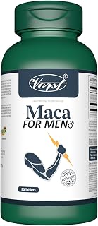 VORST Maca for Men 90 Vegan Tablets | Black Peruvian Maca Root