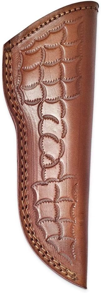 Damascus Steel 256 Layer Fixed Blade Staghorn Handle Brass Guard Knife