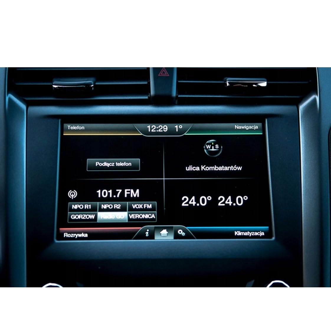 Navigationskarte Kompatibel mit Ford Sync2 F12 2024 Europa Kuga Mondeo C-Max S Focus