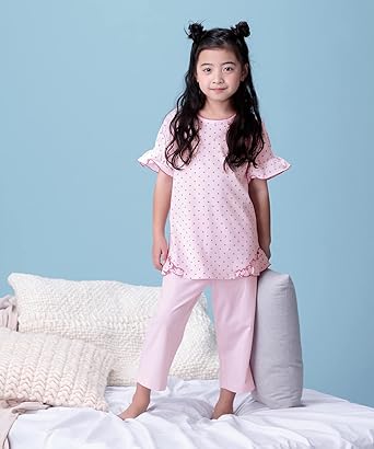 Amazon | Wacoal(ワコール) キッズ 女児パジャマ 本体素材 綿