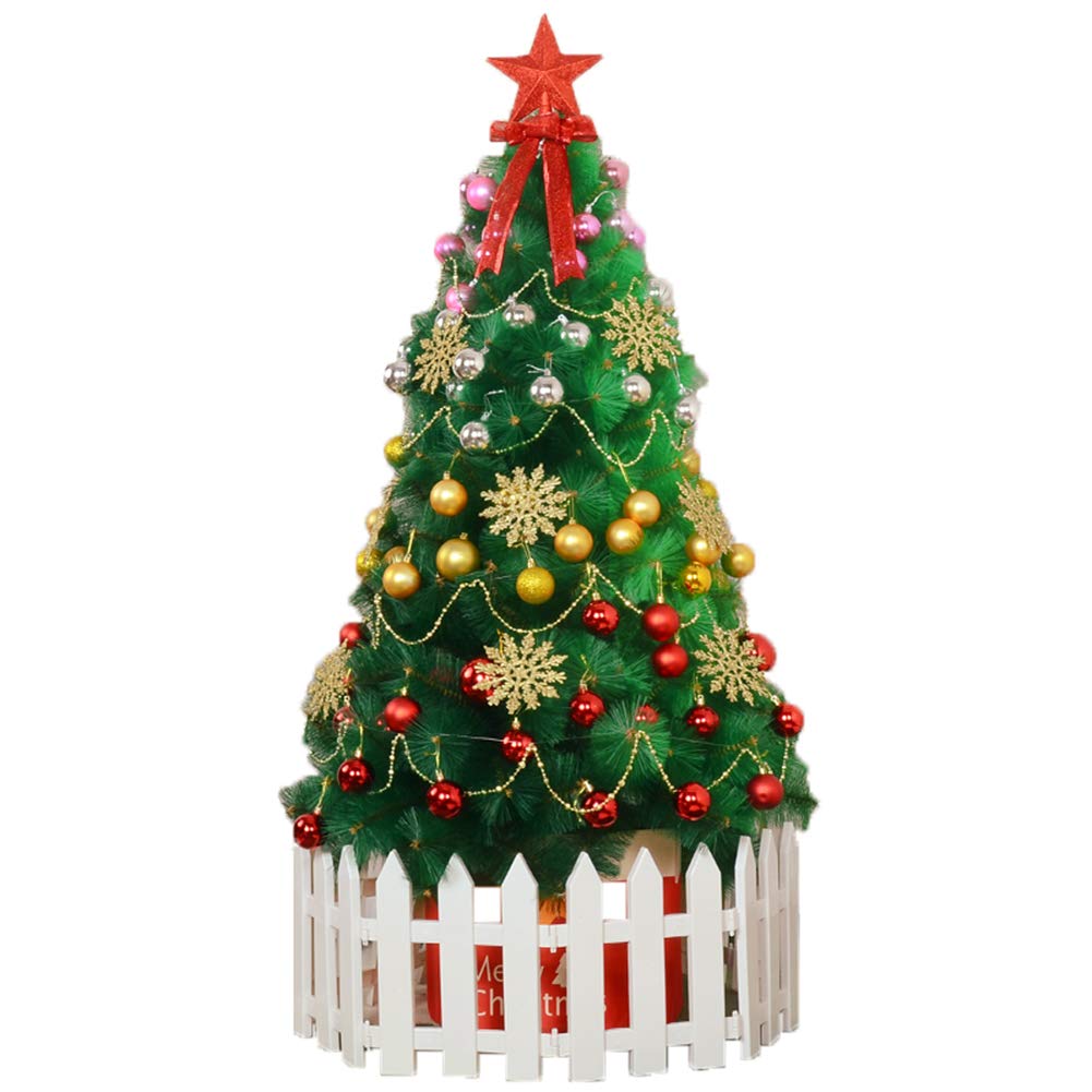 Sjdopulse C Artificial Pine Needle Hristmas Tree,Premium Luxury Xmas Pine Tree Gorgeous Hristmas Trees Decorations And Ornaments-A 210Cm,,210Cm(7Ft)