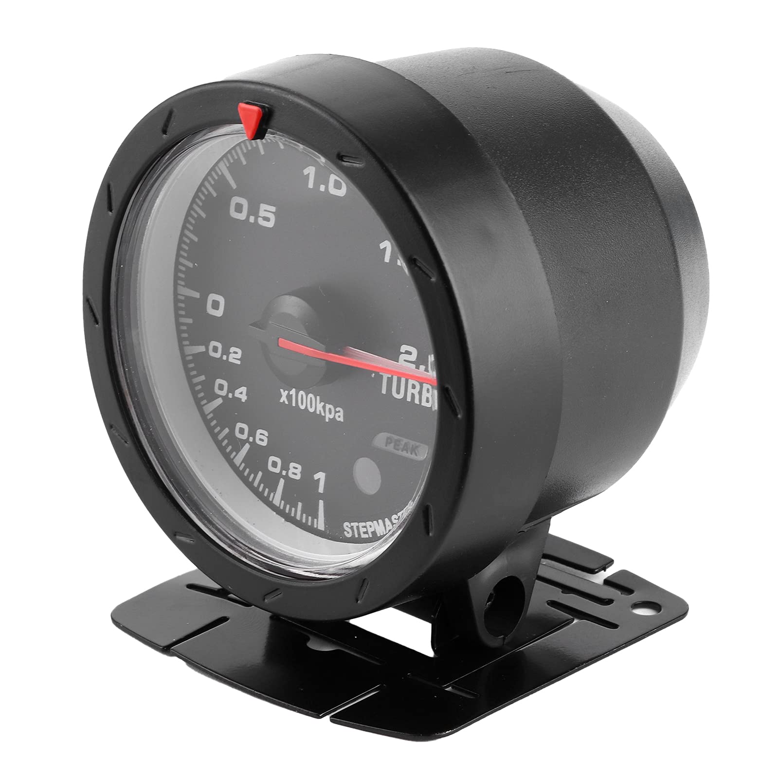 60mm LED Indicatore Turbo Boost Strumento Indicatore Meccanico di Pressione Turbo Kit Manometro Boost Car Universale 12V Digital Turbo Boost Indicatore PSI per l'automobile da