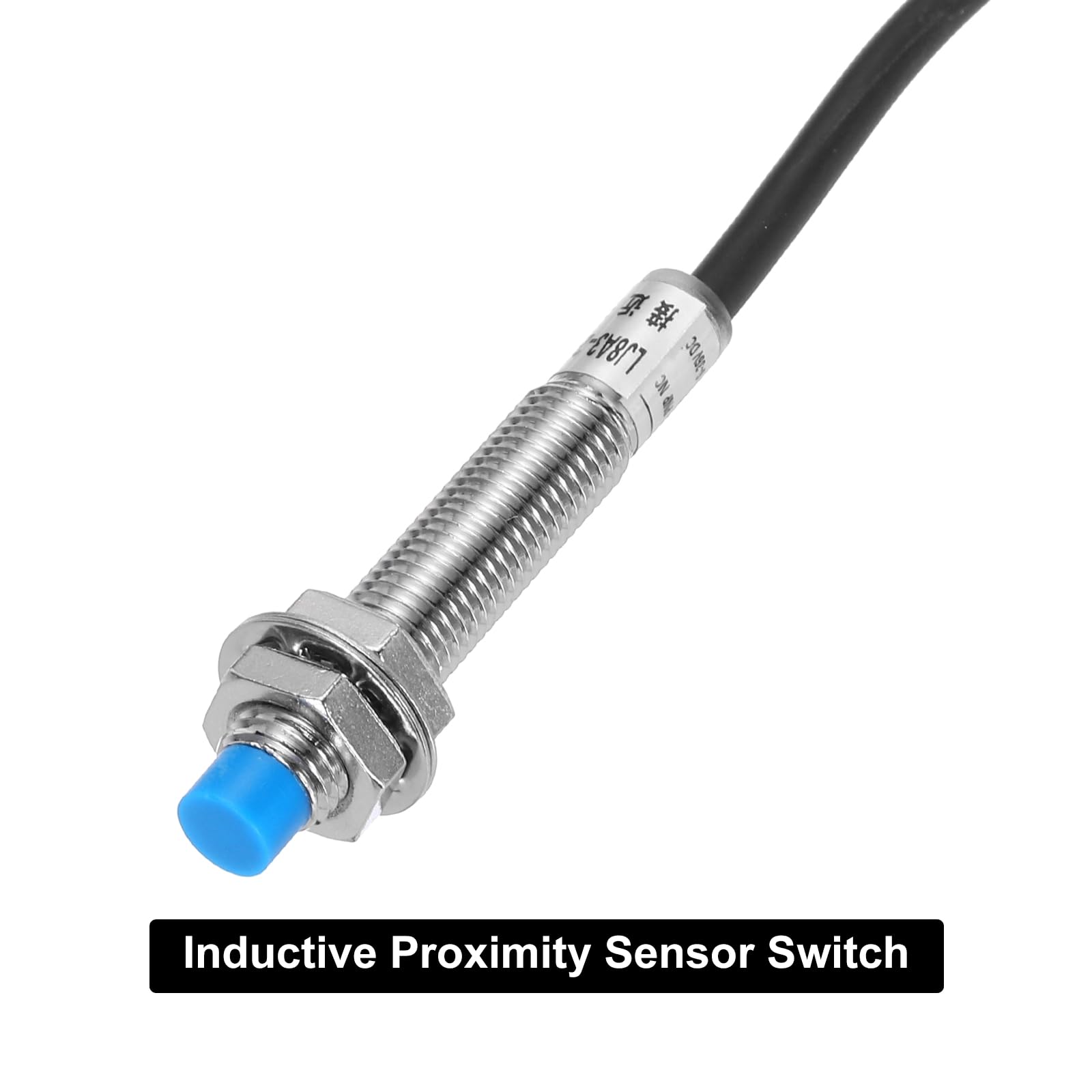 Produktbild von QUARKZMAN M12 Näherungsschalter Induktiv – 5 Stück, PNP NO, 4mm Abstand, DC 6-36V, LJ12A3-4-Z/BY