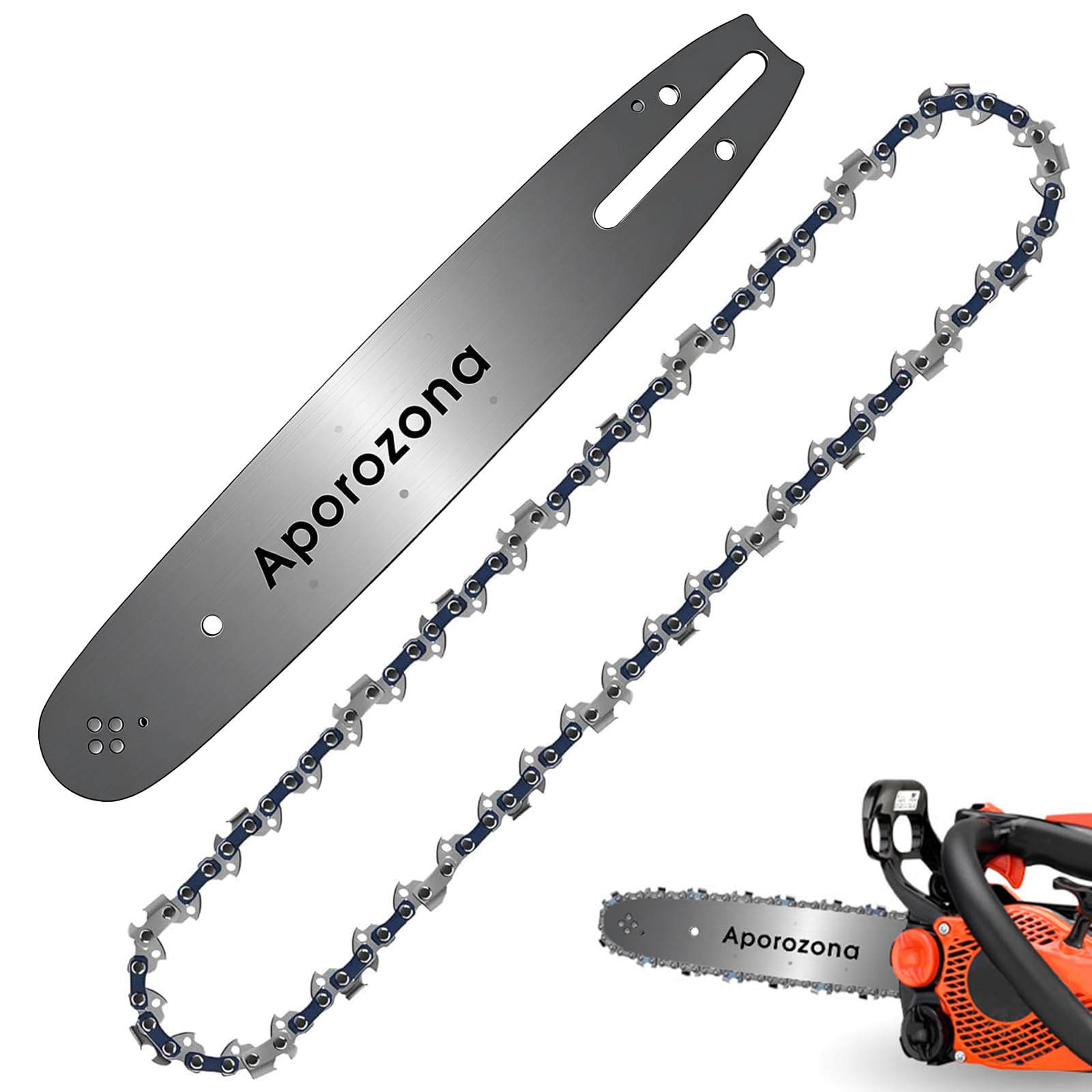 Amazon.com: Aporozona 12 Inch Replacement Chainsaw Guide Bar for