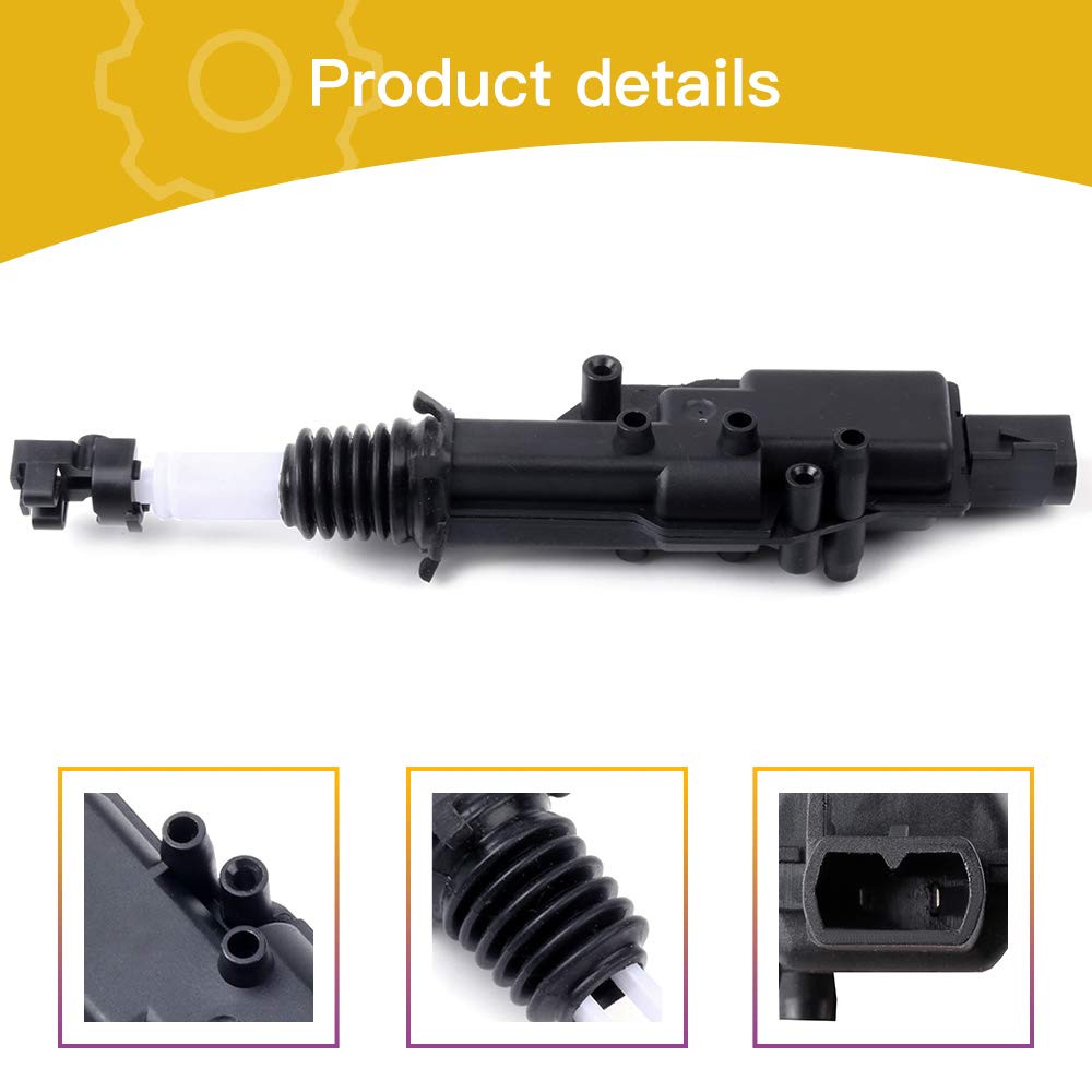 Door Lock Actuator Motor - Front Left/Right For Ford Explorer, Mustang, Windstar - 1 Year Warranty 10 thumbnail image