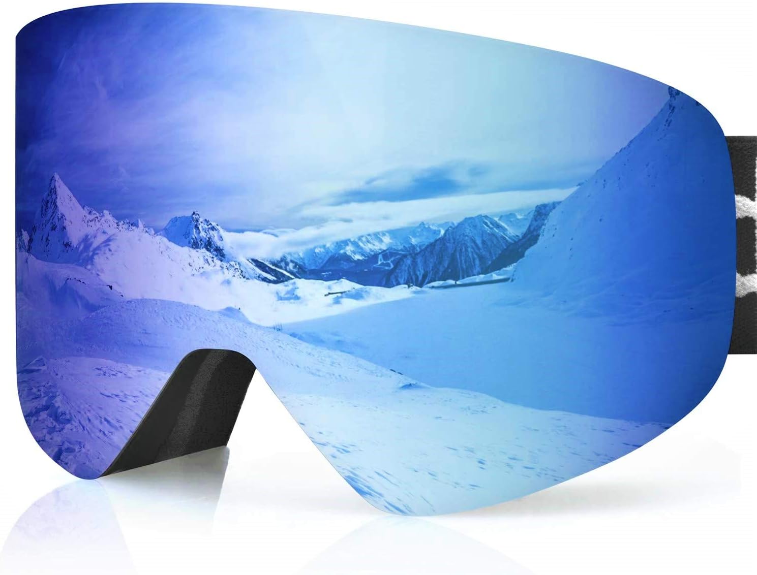 occhiali da snowboard con lenti magnetiche