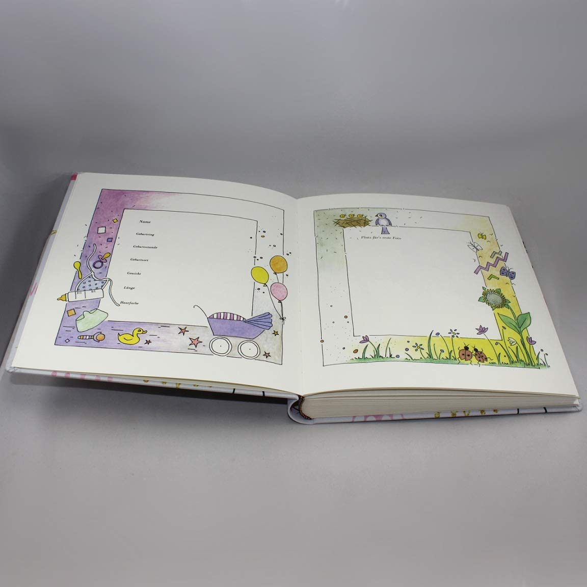 Álbum de fotos Princess con pretexto para niños, álbum infantil para niños, con coronas para princesas