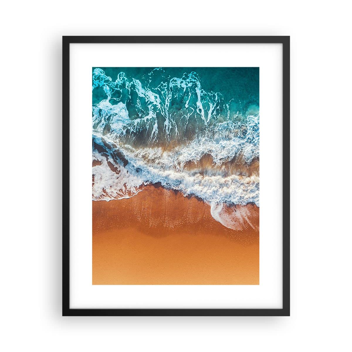 ARTTOR Poster Cadre Noir 40x50 cm Affiche Paysages Maritime - 5021 - P2B