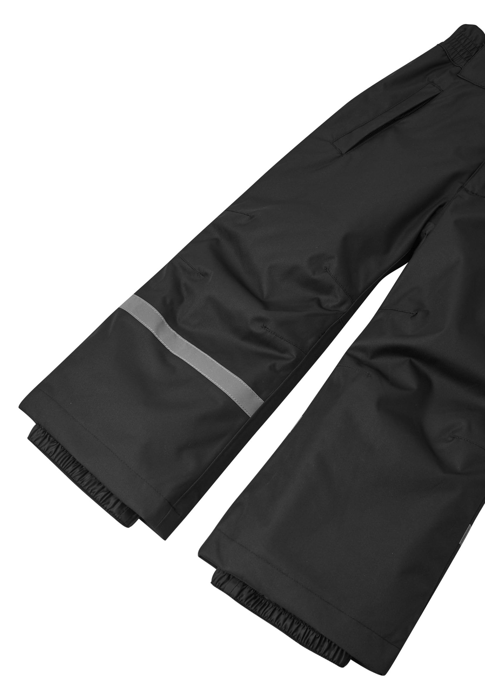 Reima Tuokio Schneehose für Kinder, gefütterte Hose für Kleinkinder (Mädchen und Jungen), aus elastischem Material und mit Fußschlaufen Black 98