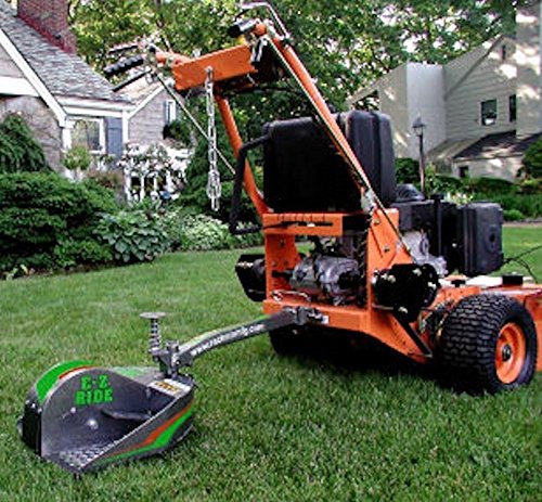 E Z Ride Lawn Mower Sulky (Rez) By Rack 'Em #TOP1