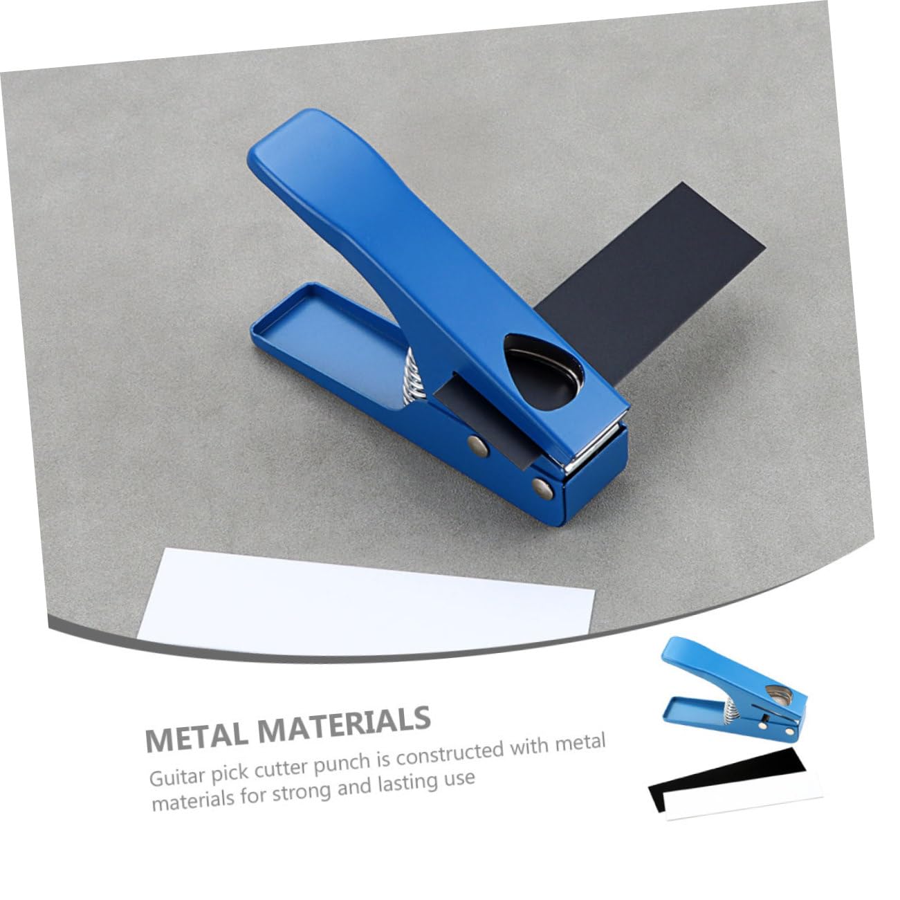 Perforadora de Púas de Guitarra DIY de Metal para Cortar Púas Personalizadas Precisión