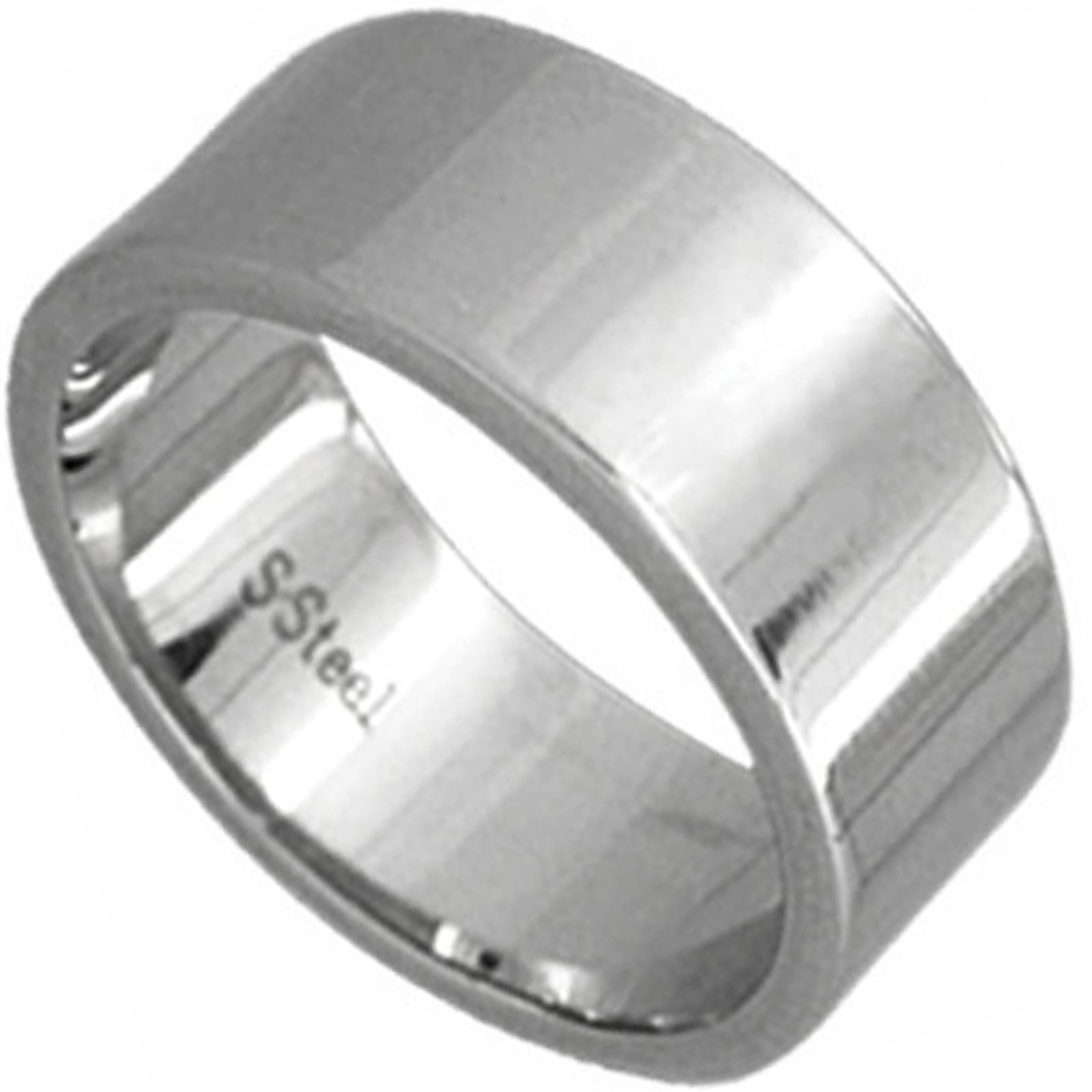 Stainless Steel Comfort Plain and Flat Ring 4
