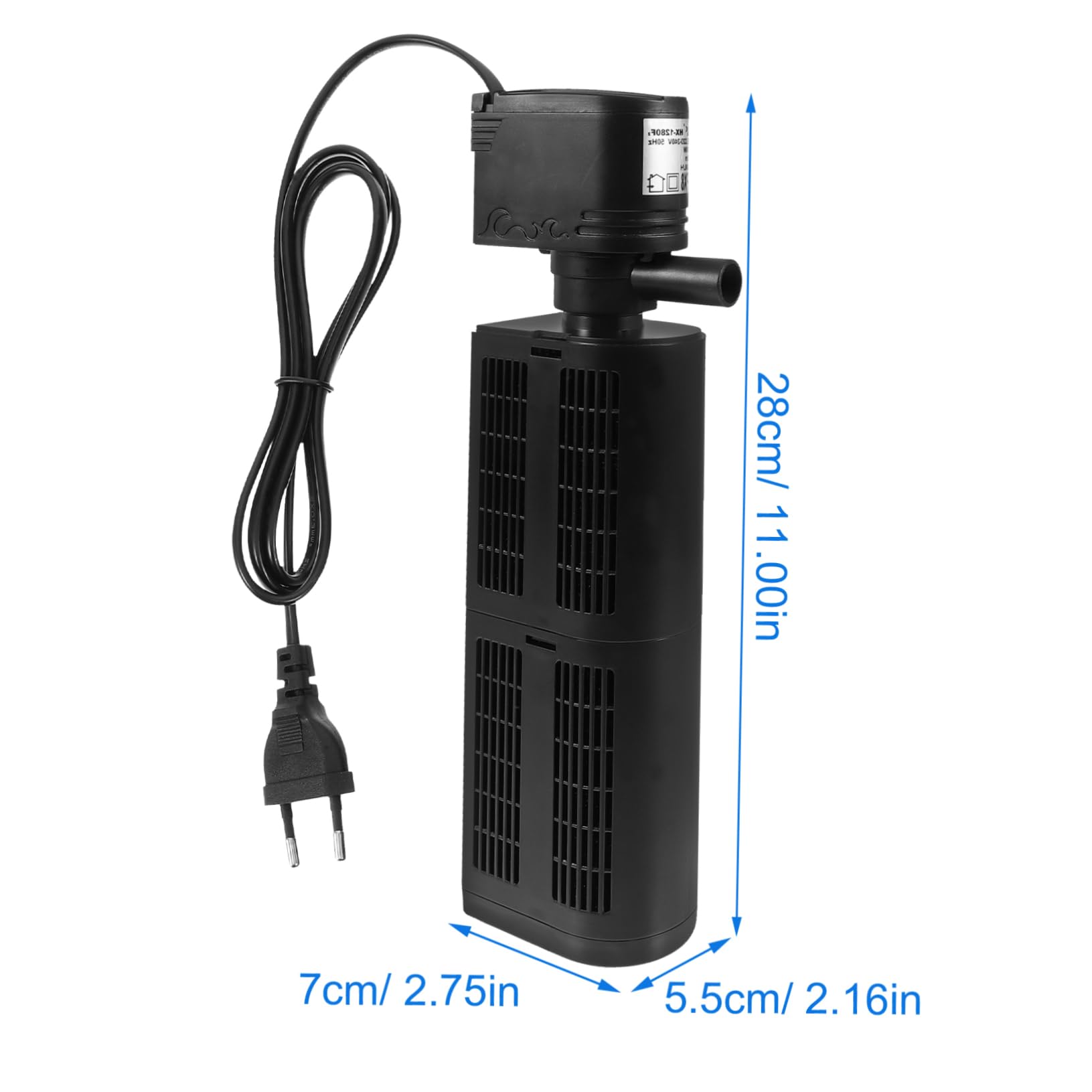 Aquarium Filterpumpe Interner Tauchfilter Mit Leiser Geeignet Für Kleine Mittelgroße Aquarien Langlebig Und Sorgt Für Wasserqualität Und Sauerstoffanreicherung