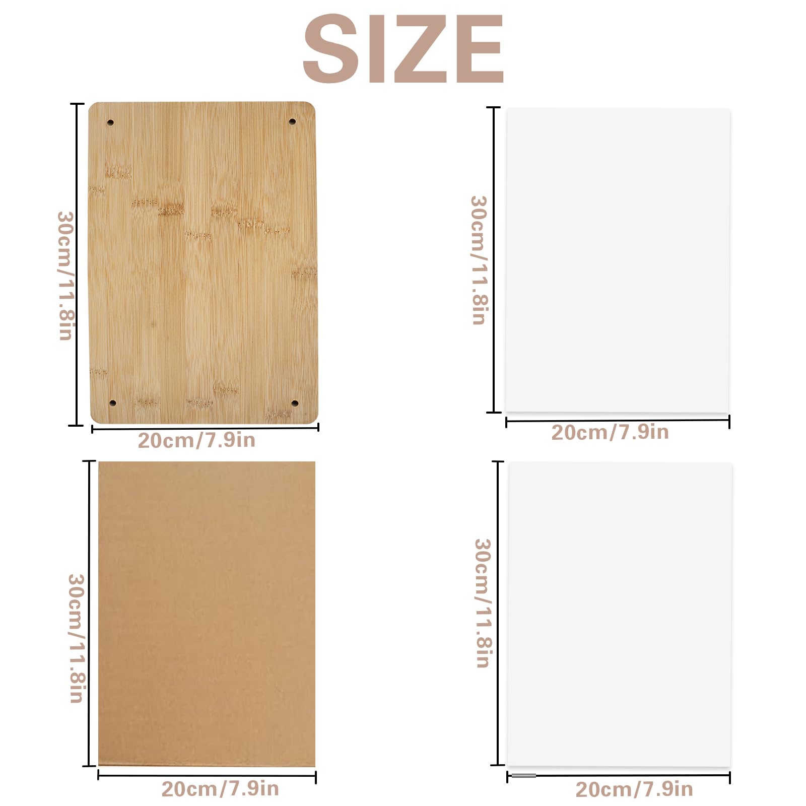 KeaJuidy Kit di Pressatura per Fiori Grande in Legno - Artigianato e Arti Faidate per Piante - Ottimo Regalo per Gli Amanti 20x30x1,2 cm