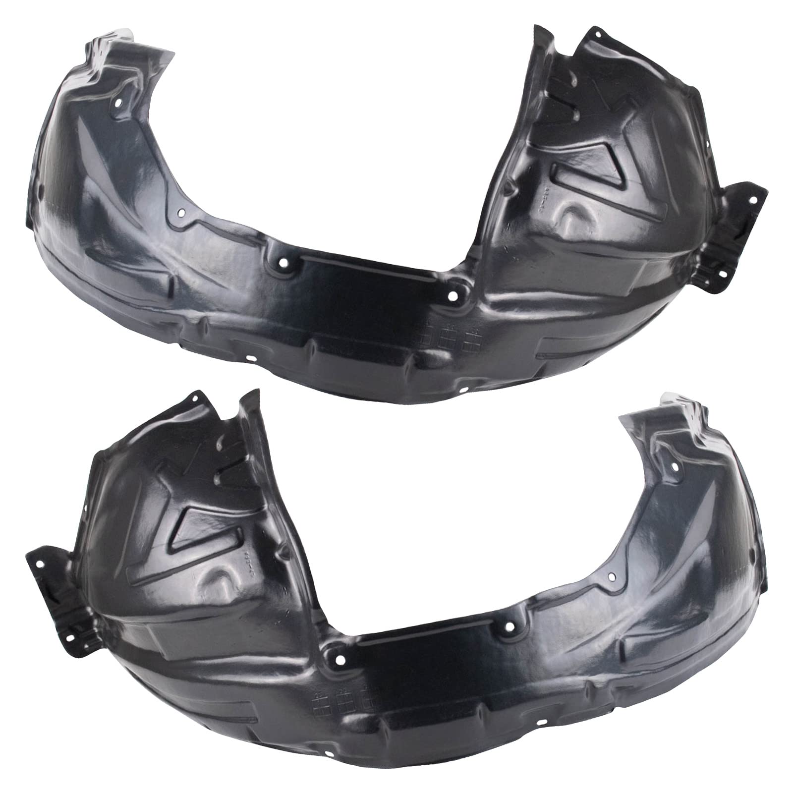 TRQ Inner Fender Liner Set | For 2011-2014 Nissan Murano NI1248126 NI1249127