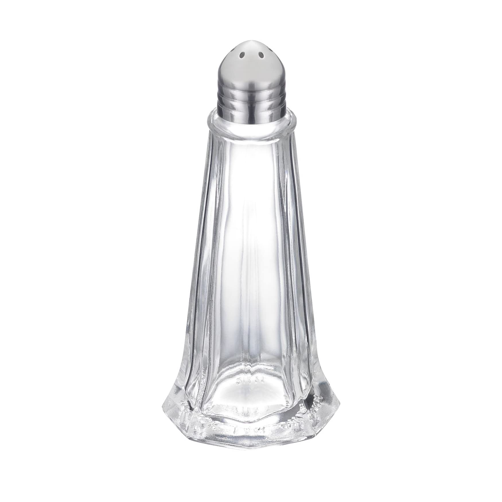 Westmark Zestaw: Pieprzniczka i solniczka, 2 elementy, Pojemność: 40 ml każdy, Szkło/Stal nierdzewna, New York, Srebrny/Przezroczysty, 65262270