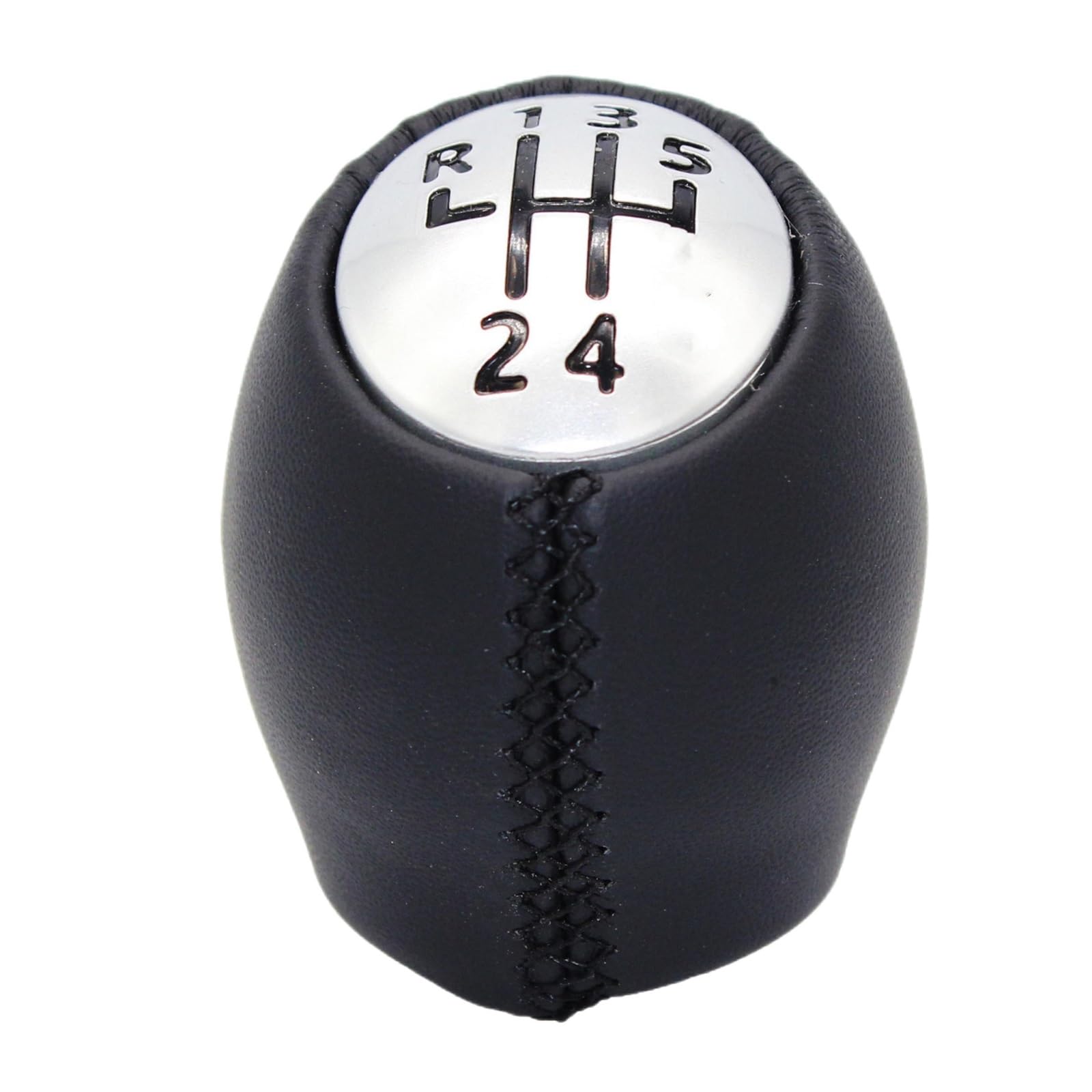 Kunyos Leatherblack 5 Speed Upgrade Shift Knob For Vauxhall For Opel Movano Vivaro For Megane